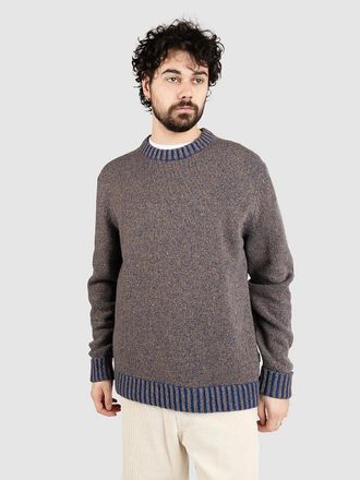 Patagonia Recycled Wool-Blend Strickpullover braun