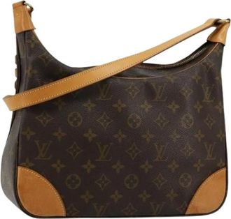 Louis Vuitton Pre-owned Shoulder Bags, female, Brown, Size: ONE SIZE Pre-owned Vintage Monogram Canvas Shoulder Bag M51265
