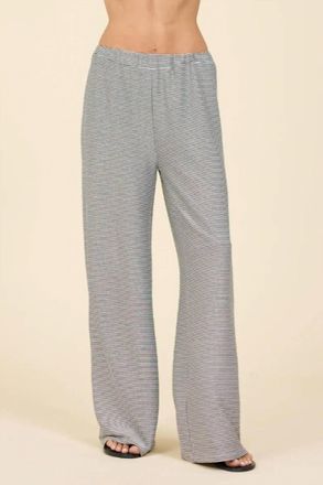Surf Gypsy Womens Lurex Rib Pant In Grey