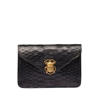 CLARIS VIROT Dames, Accessoires, Zwart, Maat: ONE Size Leer
