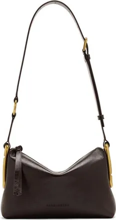 Marc Jacobs Scene Medium Crinkled Leather Shoulder Bag in Fondant at Nordstrom