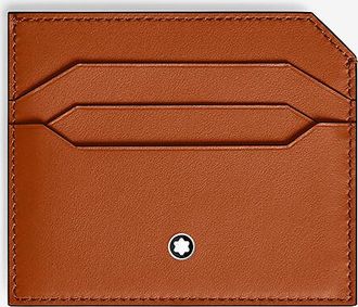 Montblanc Kartenetui aus Glattleder Soft 6cc Rust