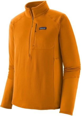 Patagonia R1 P/O Fleecepullover f&uuml;r Herren | orange