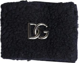 Dolce & Gabbana Accessories, unisex, Black, Size: ONE SIZE Wristband