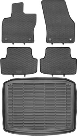 OEM Juego De Alfombrillas De Goma Para Coche Y Alfombrilla Para Maletero Del Seat Ateca Crossover De 2016