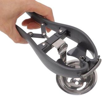 OEM Rompehuevos De Acero Inoxidable - Separador De Huevos Manual - Herramienta De Cocina Creativa