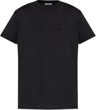 Moncler Logo Cotton T Shirt