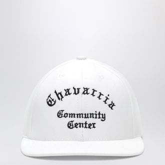 Willy Chavarria Cappellino Community Center nero in poliestere