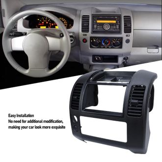 OEM Embellecedor Del Salpicadero Para Nissan Frontier 2005-2020 - Embellecedor De Consola Central De Abs Negro - Repuesto 68259-zp16c