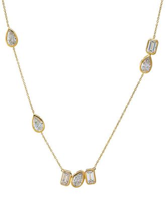 Adina Eden 14K 4.29 Ct. Tw. Lab-Grown Diamond Necklace