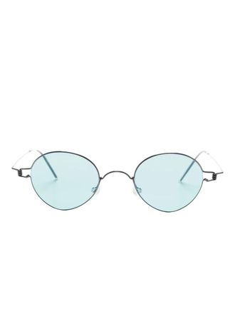 Lindberg Occhiali da sole ovali 8224 - Nero