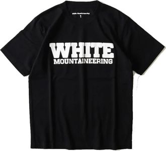 White Mountaineering T-Shirts - Heren - T-shirts - Zwart - XL - Katoen - Tops