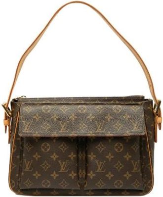 Louis Vuitton Pre-owned Shoulder Bags, female, Brown, Size: ONE SIZE Pre-owned Vintage Shoulder Bag