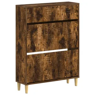 vidaXL Armario Zapatero Delft 78 X 24 X 103 Cm Madera De Ingenier&iacute;a Vidaxl