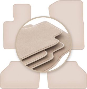 OEM Alfombrillas Beige Premium Para Bmw X3 F25 Suv 2010-2017