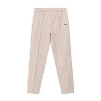 Lacoste Heren, Broeken, Beige, Maat: 2XL