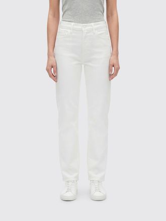 Mother Rambler Ankle Mid-Rise Straight Cropped Jeans