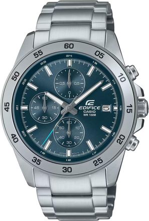 Casio Edifice Mens Silver Watch EFR-526D-2AVUEF Stainless Steel - One Size