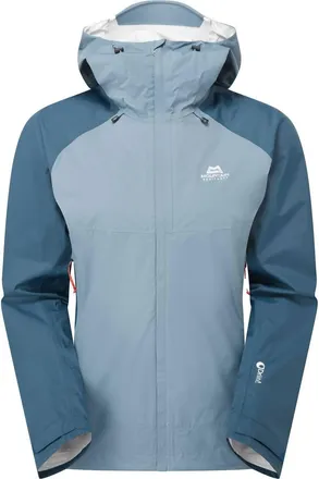 Mountain Equipment Womens Zeno Packable Waterproof Jacket In Stellar/majolica