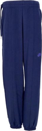 Nike Fleece Dance Tracksuit Broek Middernacht Blauw - Dames - Trainingsbroeken - Blauw - L - Katoen - Fitness