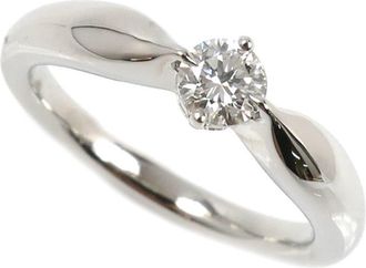 Bulgari Platinum Platinum 950 Band Ring (Pre-Owned)