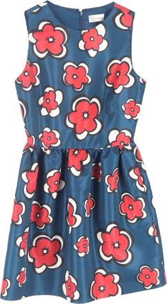 Red Valentino RED Valentino Floral-Print Mini Dress in Multicolor Polyester