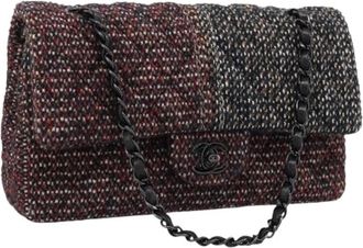 Chanel Pre-owned Vintage Canvas Shoulder Bag - Dames - Vintage Schoudertas - Veelkleurig - ONE Size - Vintage