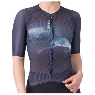 Castelli Climbers A/C Jersey Velotrikot f&uuml;r Damen | blau