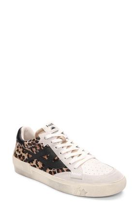 Ash Moonlight Genuine Calf Hair Sneaker in Cheetah Calf Hair at Nordstrom, Size 10Us