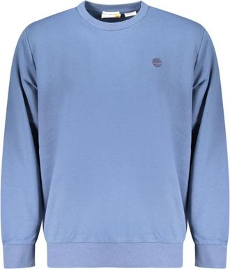 Timberland Katoenen sweatshirt met ronde hals - Heren - Sweatshirts - Blauw - S - Katoen - Hoodies & sweatvesten