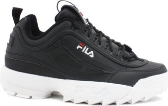 Fila Sneakers - Dames - Sneakers - Zwart - 37 EU - Leer - Schoenen