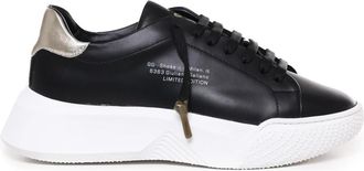 Giuliano Galiano Nemesis 2 Sneakers - Heren - Sneakers - Zwart - 41 EU - Leer - Schoenen
