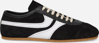 Dries Van Noten Suede Sneakers Black / White
