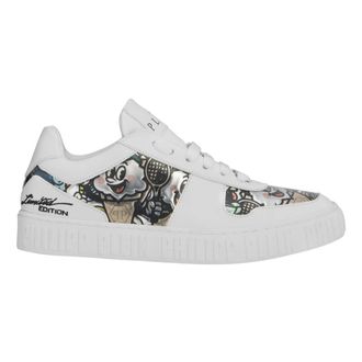 Philipp Plein Schoenen, unisex, Wit, 45 EU, Low-Top Sneakers 3D Ice Cream