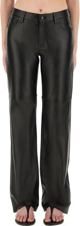 Michael Kors Leather Pants-Donna