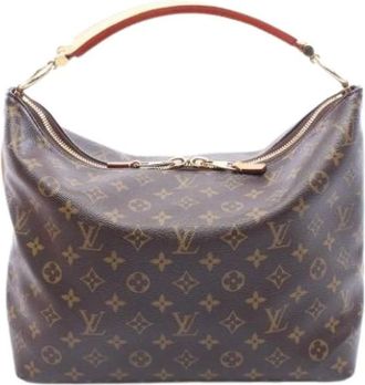 Louis Vuitton Pre-owned Shoulder Bags, female, Brown, Size: ONE SIZE Pre-owned Sully PM Shoulder Bag