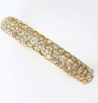 C&A Yellow Gold Yellow Gold (18K) Band Ring (Pre-Owned)