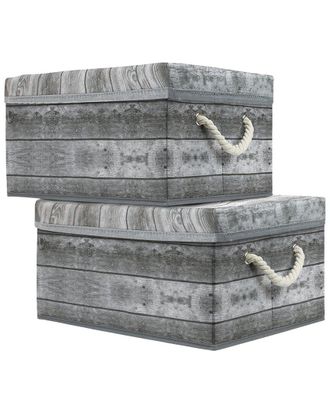 Sorbus Wooden Pattern Storage Box