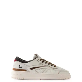 D.A.T.E. D.a.t.e., Schoenen, Heren, Wit, 45 EU, Leer, Torneo Colored