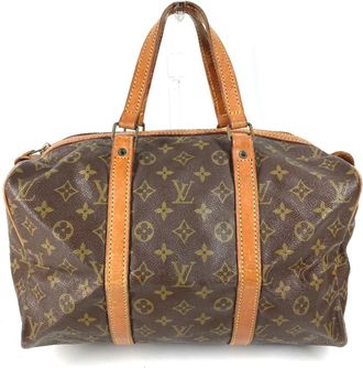 Louis Vuitton Brown Monogram Monogram Boston Bag Handbag Tote Bag (Pre-Owned)