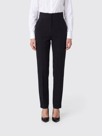 Elisabetta Franchi High-Waisted Sartorial Skinny Trousers in Cr&ecirc;pe