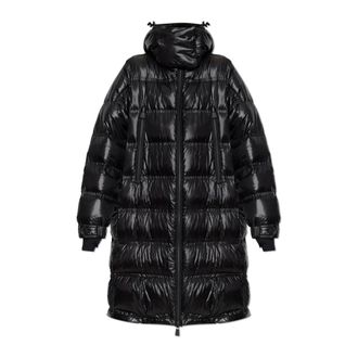 Moncler Rochelairs Down Jacket - Coats - Mujer - Negro - XL