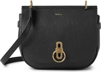 Mulberry Amberley Leather Satchel in Black at Nordstrom
