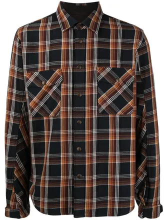Rag & Bone plaid-check cotton shirt - men - Cotton/Cotton/Polyester - S - Multicolour