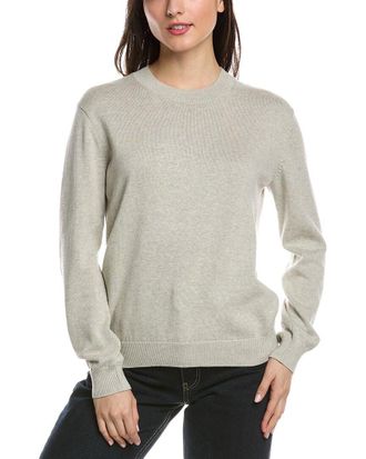 Theory Solid Cashmere-Blend Sweater