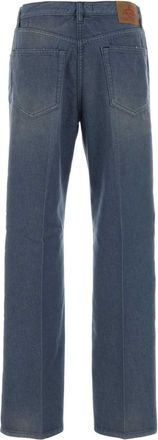 Prada Womens Cerulean Blue Denim Jeans