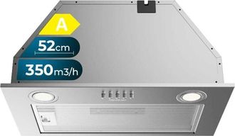 Cecotec Cecotec Campana Extractora 52cm Integrada Bolero Flux Im 523500 Inox A. Potencia Succi&oacute;n 350m3/h, Motor 70w, Control Mec&aacute;nico, 3 Niveles De Potencia, 
