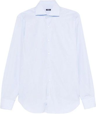 Barba Camicia Classica - - Shirts - Uomo - Blu - S