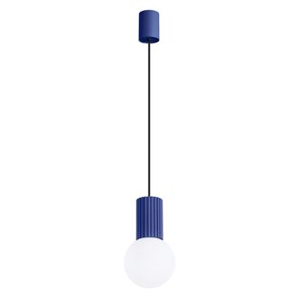 Sollux Lighting L&aacute;mpara de techo ultramarino aluminio/vidrio