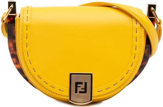 Fendi Pre-owned Fendi Leather Moonlight Crossbody 8BY346 ABVL 12085 218